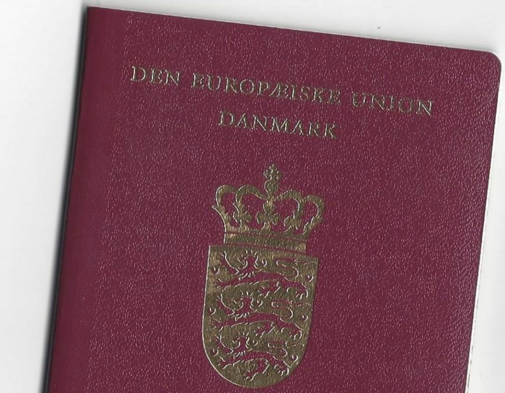 Danish Passport uk